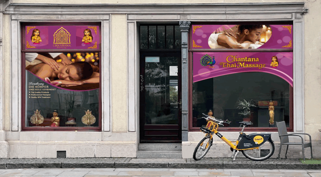 Chantana Thai Massage Shop Eingang